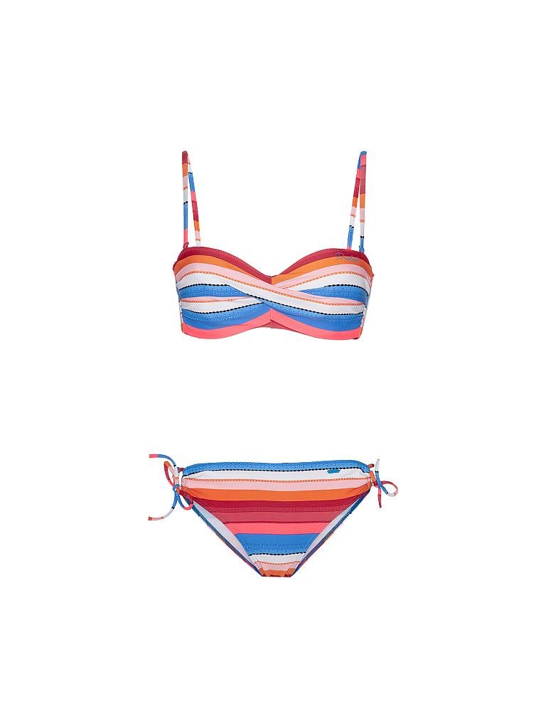 Protest Damen Bandeau Bikini Pousada B Cup Blau